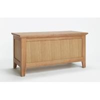 Sherwood Oak Blanket Box