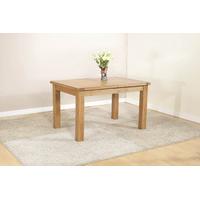 Shrewsbury Oak Extending Dining Table 1320-1980mm - Table only