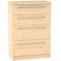 Sherwood 4 Drawer Deep Chest Maple