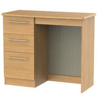 sherwood 3 drawer dressing table no extras oak