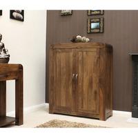 shiva walnut shoe cupboard