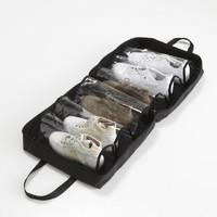 Shoe Tidy Bag With 6 Clear Pockets