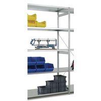 shelving bay galvanised add on 1000 x 388 open side