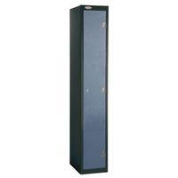 shockproof trespa door locker black body blue door hwd 1780x305x380