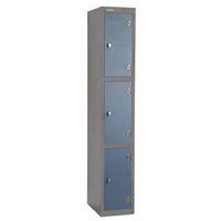 shockproof trespa door locker silver body blue door hwd 1780x305x380