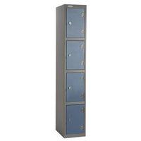 shockproof trespa door locker silver body blue door hwd 1780x305x460