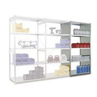 SHELVING BAY, GALVANISED STARTER 1000x600-CLOSED SIDES