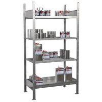 SHELVES FOR SMALL CANS - 3 GRID + 1 RETENTION SHELF - NO SUMP -STARTER BAY