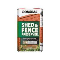 shed fence preserver light brown 5 litre