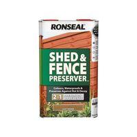 Shed & Fence Preserver Autumn Brown 5 Litre