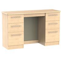 sherwood 6 drawer dressing table no extras maple