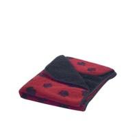 Sherpa Fleece Dog Blanket Size: Large (127cm x 152cm), Colour: Wine