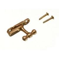 Showcase Cabinet Catch Fastener Polished Brass with Screws ( pack of 24 )