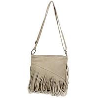 shoulder bag shoulder bag in suede fringed small 23 x 23 x 4 cm colour ...