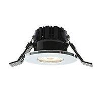 Shield LED 400 Integrated LED Downlight Fixed Chrome