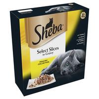 Sheba Select Slices Tray Cat Food Poultry in Gravy 12x85g