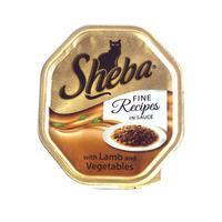 Sheba Tray Fine Recipes In Sauce Lamb & Vegetables