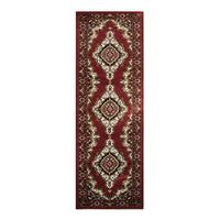 shiraz traditional beige medallion runner rug 1020 r55