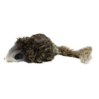 Shaggy 4.5" Plush Mouse w/Rattling Noise