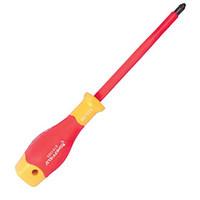 Sheffield S151007 Insulated Rice Word Screwdriver Two Color Handle Gray Word Screwdriver / 1