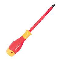 Sheffield S151008 Insulated Rice Word Screwdriver Two Color Handle Gray Word Screwdriver / 1