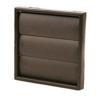 shutters 4 inch rectangular spigot gravity shutters brown e58910