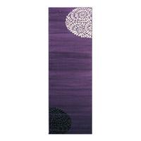 shiraz purple black modern motif rug 1366 h33 60cm x 240cm 2ft x 7ft 1 ...