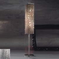 shimmering rainbow floor lamp square clear