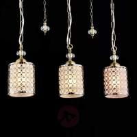 Sherbon - classic hanging lamp with 3 lampshades