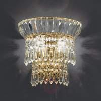 Shiny NEW ORLEANS wall light with crystals