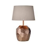 sha4264 shard table lamp in copper base only