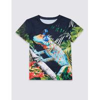 Short Sleeve Printed T-Shirt (3-14 Years)
