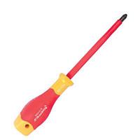 Sheffield S151015 Two-color Handle Flat Head Hexagon Screwdriver / 1