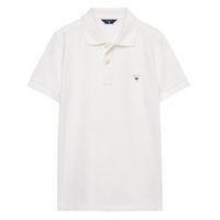 Short-sleeved Original Piqué Shirt - White