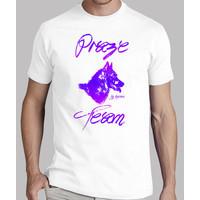 shirt man prazeteam husky purple on white fanatic