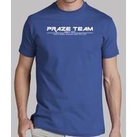 shirt since 2013 prazeteam white on blue