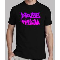 shirt prazeteam street purple / pink one black