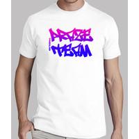 shirt prazeteam street blue pink one white