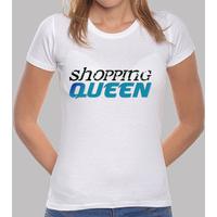 shirt woman shopping queen blue