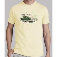 shirt guy keep calm and reload