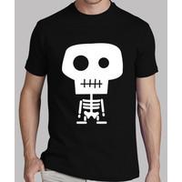shirt manga short skeleton guy