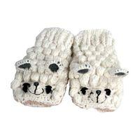 sheep design mittens