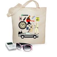 shopping bag - back to the future