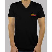 shirt man short sleeve v neck