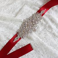 shinny wedding belts crystal rhinestone bridal belts wedding accessori ...