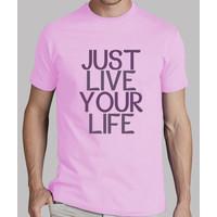 shirt manga short guy just live your life