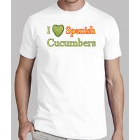 shirt i love spanish cucumbers