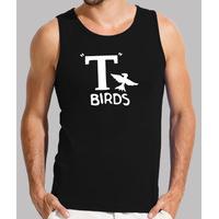 shirt without sleeves tribute t-birds