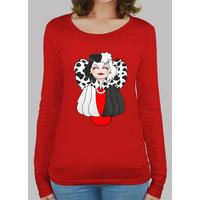 shirt manga long kokeshi cruella de vil