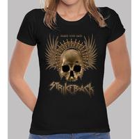 shirt girl. strikeback - share your hate